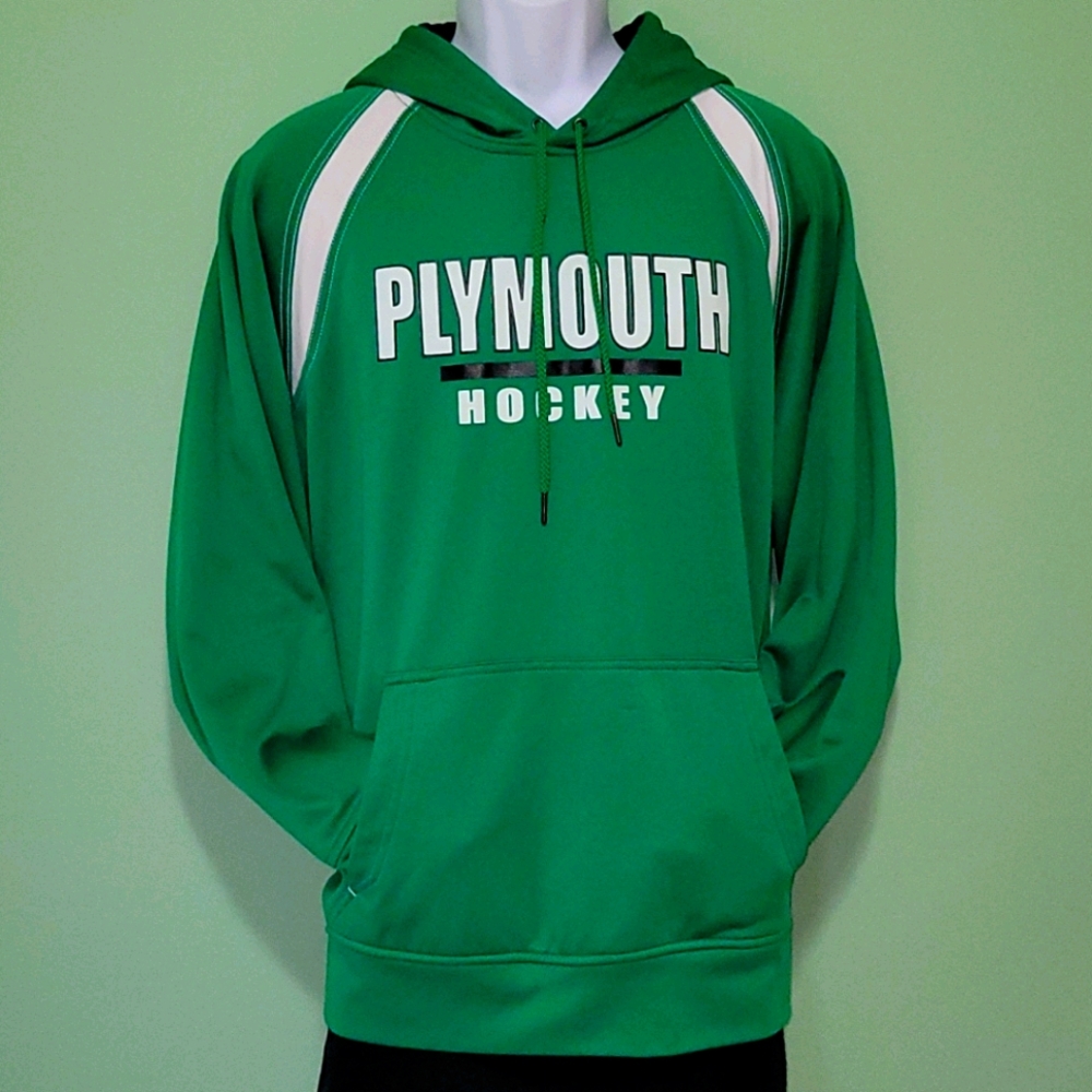 Pennant Green Plymouth Hockey Hooded Sweatshirt